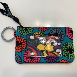 Vera Bradley Mickey Mouse zip ID case